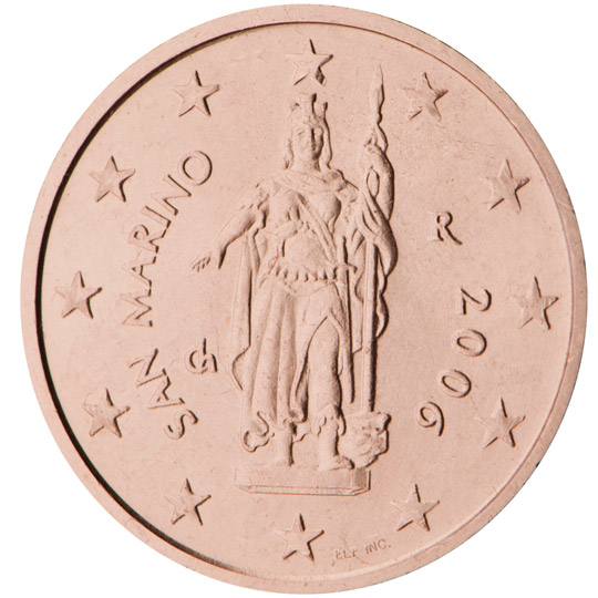 San Marino 2 euro cent (2002) - Porta San Francesco